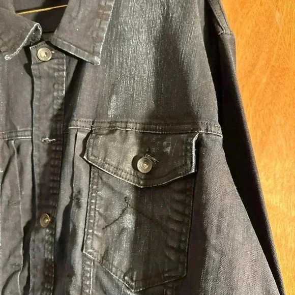 Men’s Vintage RocaWear Denim Blue Jean Jacket Size 48 - Picture 3 of 9